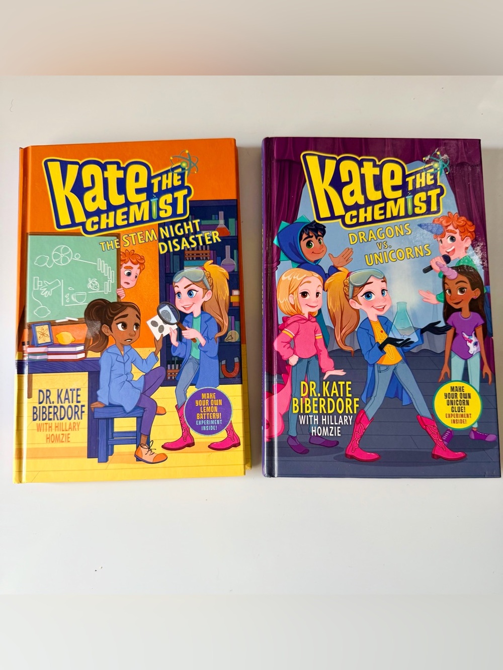Kate the Chemist Kids Book Set by Dr. Kate Biberdorf